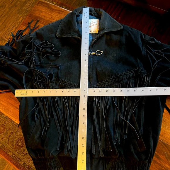 Vintage 80’s M Julian “Marlboro” suede bomber. - Picture 4 of 6